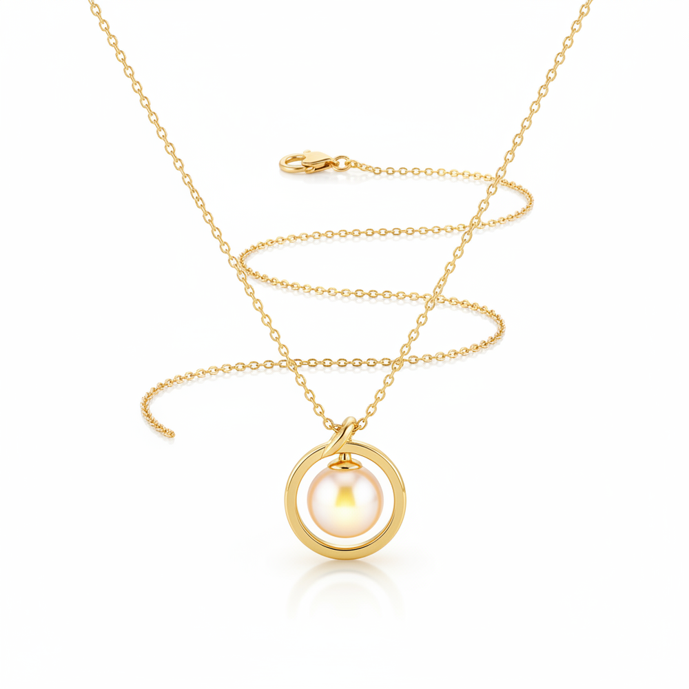 Gold Eternal Glow Necklace