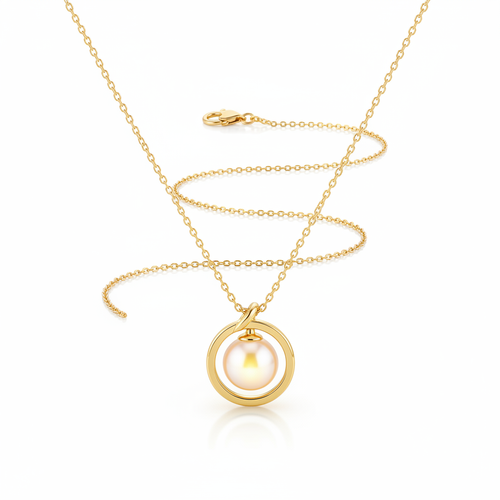 Gold Eternal Glow Necklace